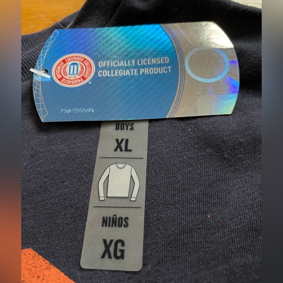 NWT-Syracuse Orange Football youth XL long sleeve T-Shirt - Picture 5 of 6